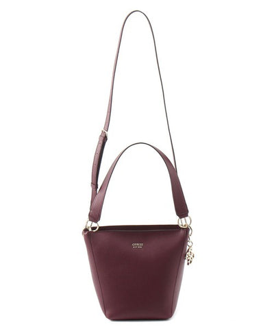 Guess VG788630 Women Cami Crossbody Bucket Bag Merlot