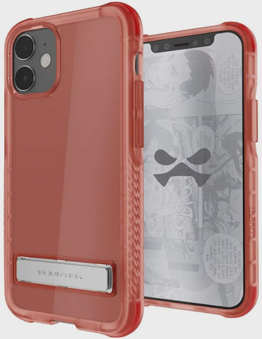 Ghostek Covert4 Clear Ultra-Thin Clear Case for Apple iPhone 12 Pro Pink