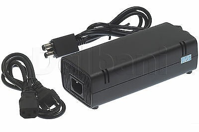 AC Adapter Power Supply Cord Xbox 360 Slim Brick 135W 12V