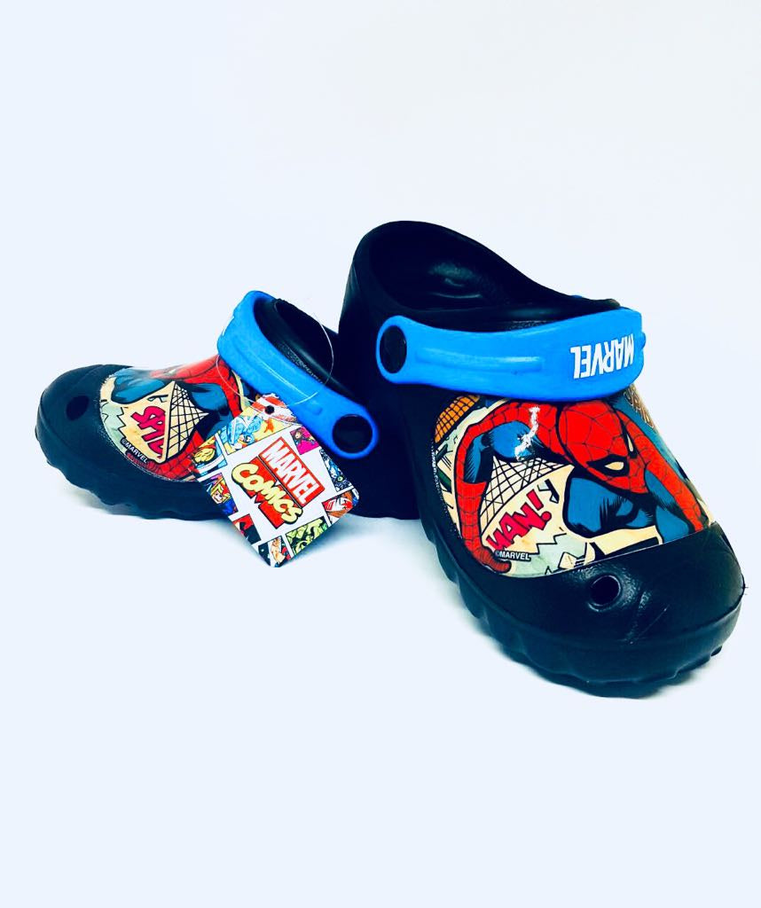 Marvel MCES172025 Eva Kids Sandals Black/Blue-MT/SHF/SHW