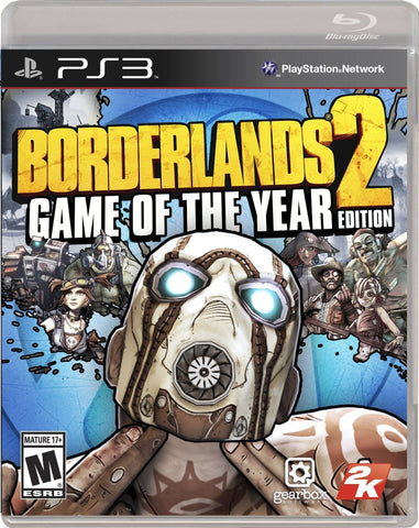PS3 Borderlands 2 - Game Of The Year Edition