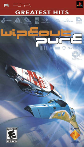 PSP Wipeout Pure - Greatest Hits Game