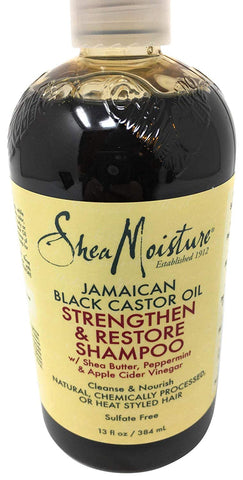Shea Moisture Jamaican Black Castor Oil Strengthen & Restore Shampoo 13oz
