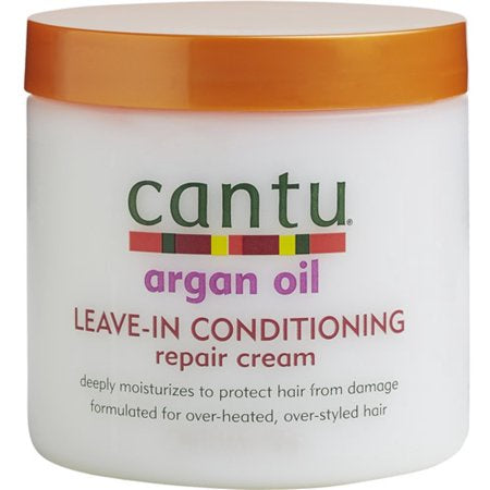Cantu Argan Oil Leave-In Conditioning Repair Cream  16oz