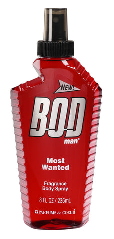 Bodman Bod Most Wanted Fragrance Body Spray 8oz