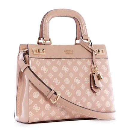 Guess PG787028 Women Katey Luxury Satchel Blush Logo