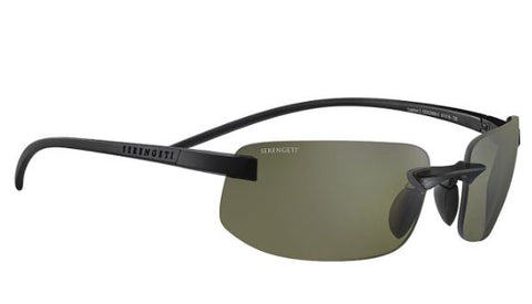 Serengeti SS552005 Lupton Small Men Matte Black PhD 2.0 Drivers Sunglass