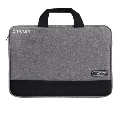 Unno Tekno CitySlim Notebook Briefcase 15.6" - Grey