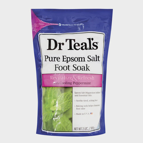 Dr. Teal's Epsom Foot Soak Cooling Peppermint 909g