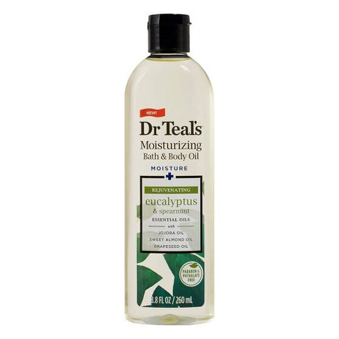 Dr Teal's Body Oil Relax & Relief With Eucalyptus & Spearmint 8.8oz