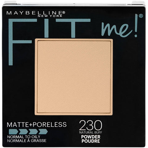 Maybelline Fit Me Matte + Poreless Pressed Face Powder Makeup - 0.29oz