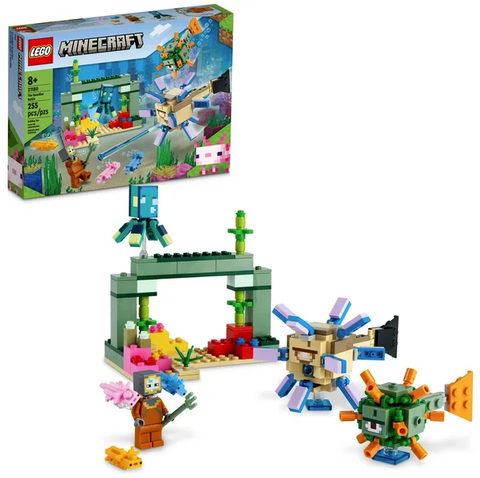 LEGO Minecraft The Guardian Battle Set, 21180 Coral Fish Toy