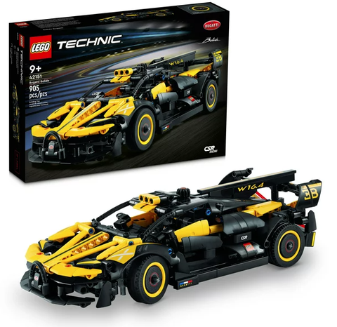 LEGO Technic Bugatti Bolide Racing Car Building Set 42151 - Model and Race Engineering Toy
