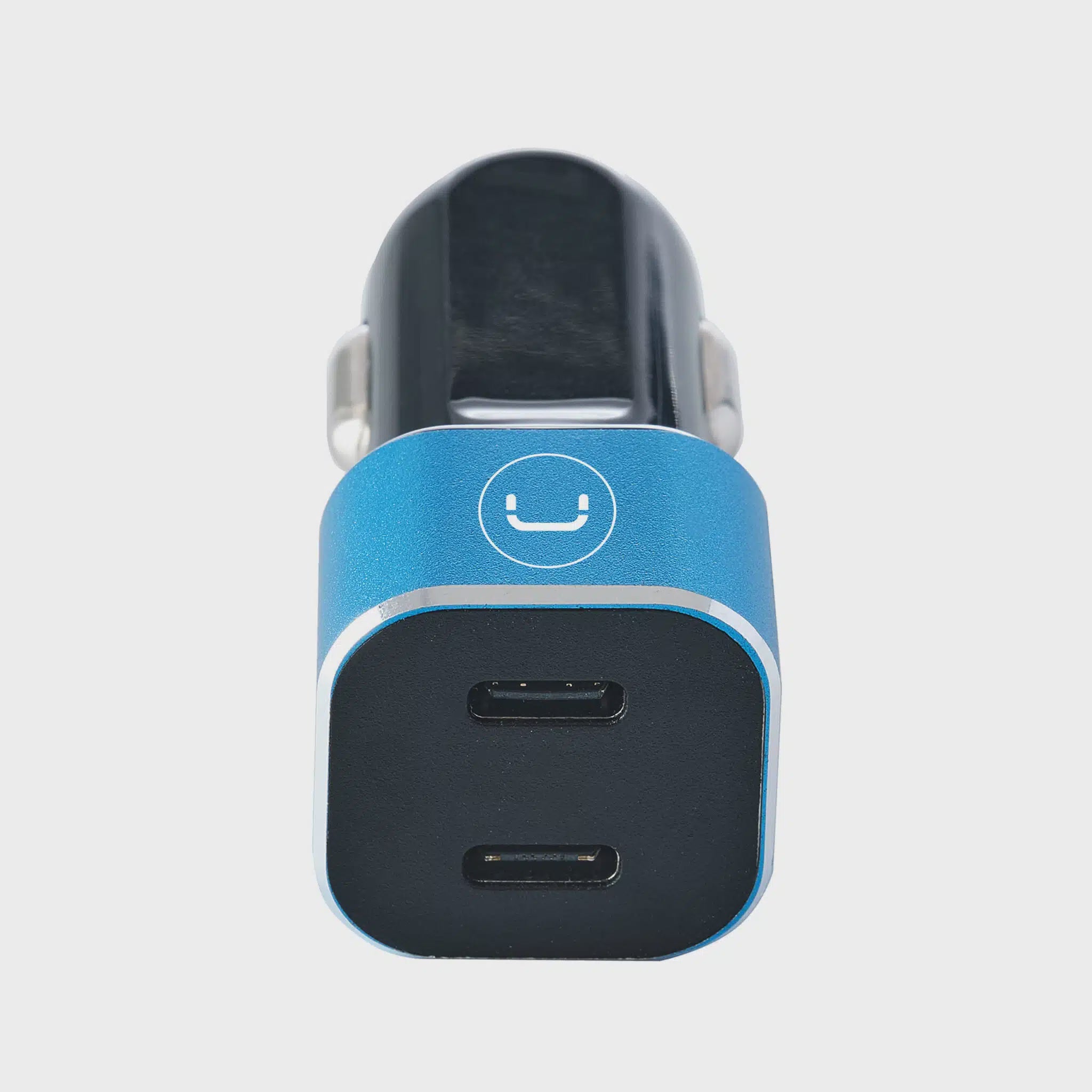 Unno Tekno Dual Port Type C PD40W Car Fast Charger (PW5027BK)