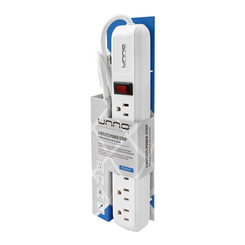 Unno Tekno 6 Outlets PowerStrip