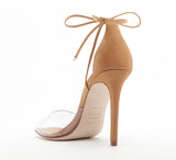 Schutz Mel Ynda Women Peep Toe High Heel Shoe Honey Beige-GL