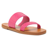 Schutz S20889 0003 Women Loafer Slipper Vibrant Pink-GL