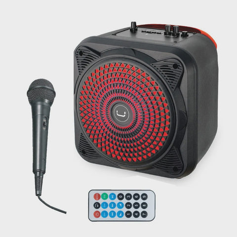 Unno Tekno Beatbox TWS Karaoke Speaker with LED Lights