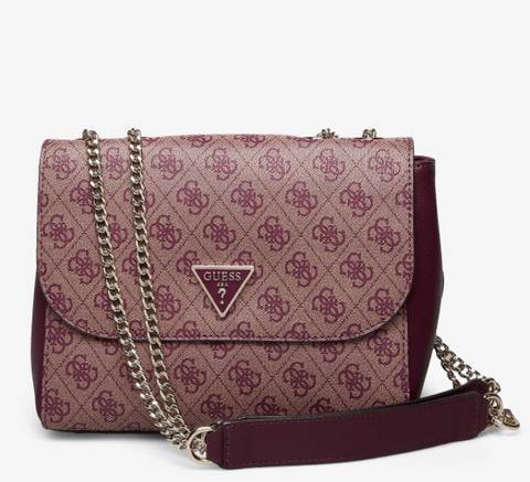 Guess BG837721 Women Cordelia Logo Crossbody Plum