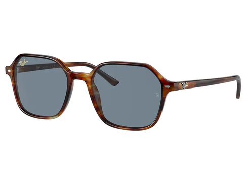 Ray-Ban 0RB2194 1314B154 Women John Striped Havana Sunglass