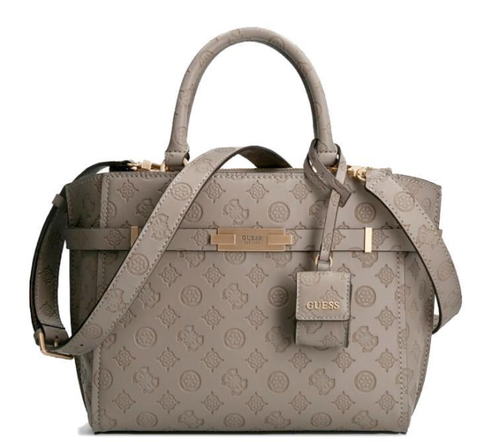 Guess VS813206 Women Bea Society Satchel Taupe