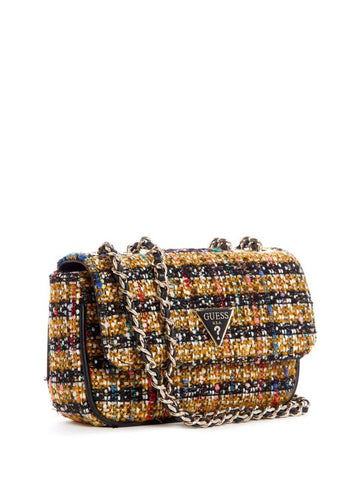 Guess TN767978 Women Cessily Mini Crossbody Nutmeg Multi