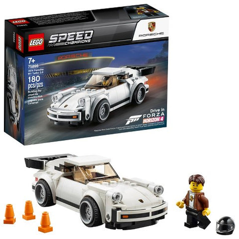 LEGO Speed Champions 1974 Porsche 911 Turbo 3.0 Building Kit 75895 180pcs Age 7+