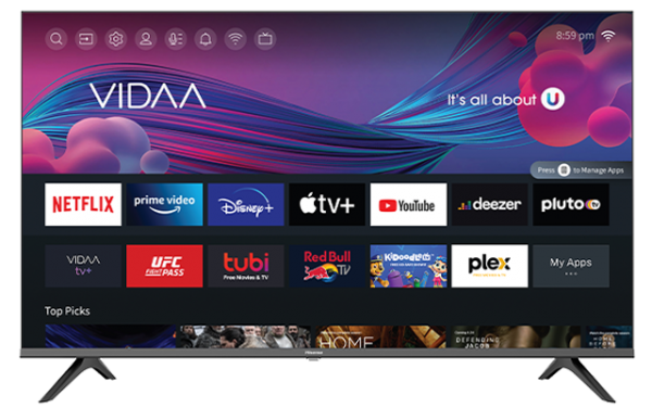 Hisense - 40" Class A4G Series LED Full HD Smart Vidaa TV
