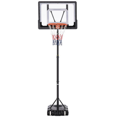 Spalding 54" Shatter-proof Polycarbonate Exactaheight® Portable Basketball Hoop