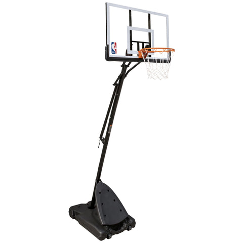 Official NBA 50" Portable Basketball Hoop with Polycarbonate Backboard
