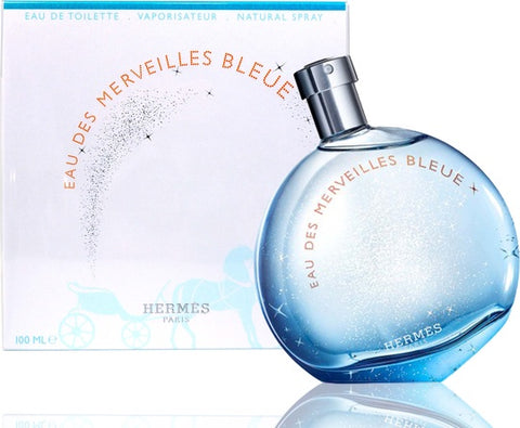 Hermes Eau Des Merveilles Bleue 100ml EDT Natural Spray