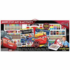 Disney Pixar Cars Activity Art Set Play Toy, Over 1200 Items, Age 3+