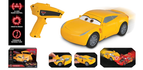 Disney Pixar Cars 3 - Cruz Ramirez Crazy Crash and Smash Vehicle