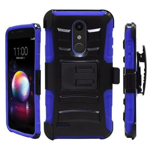 LG K30 Rugged W/ Kickstand Holster Combo Case