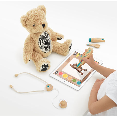 Seedling Parker Your Augmented Reality Bear for Toddlers Ages 3-6 Learning Kit