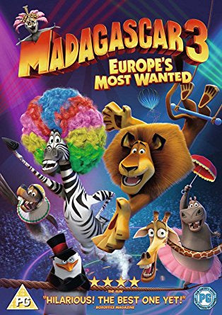 Madagascar 3 Europe's Most Wanted Blu-Ray Disc