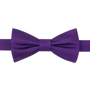 Tommy Hilfiger Core Solid Bow Tie Purple-GL