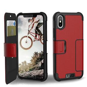 UAG Metropolis Series iPhone X Case Red / Black