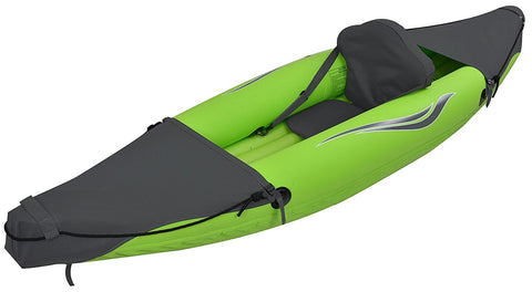 Outdoor Tuff Stinger 3 OTF-2751PK Inflatable One-Person Sport Kayak with Rotatable Paddle