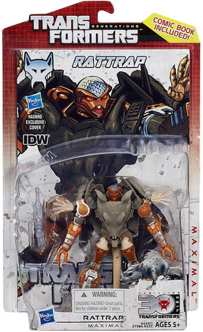 Transformers Generations 30th Anniversary Deluxe IDW Rattrap Deluxe Action Figure, Age 5+