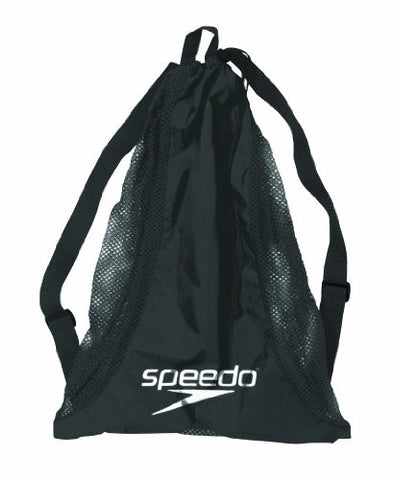 Speedo 7520014 Deluxe Mesh Equipment Bag Black