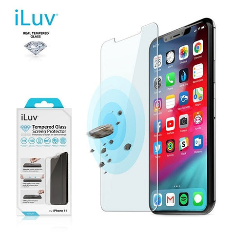 iPhone 11/ XR iLuv Diamond Tempered Glass