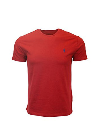 Polo Ralph Lauren Men Crew Neck T-Shirt Red-MT/SHW/GL