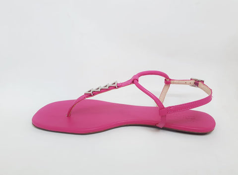 Schutz S01168 0148 Women T Stap Sandal Vibrant Pink-GL