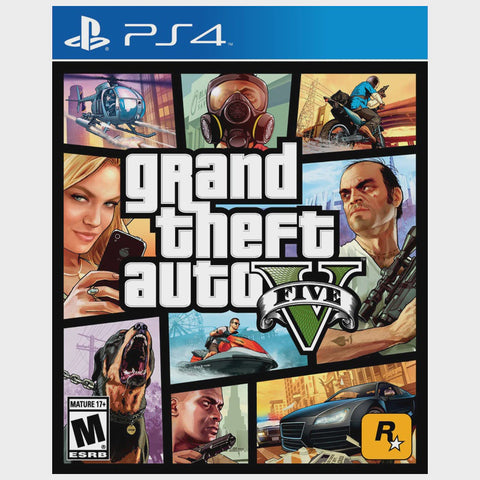 PS4  Grand Theft Auto V Game