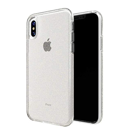 Skech iPhone XS Max Matrix Clear Snow Sparkle Case