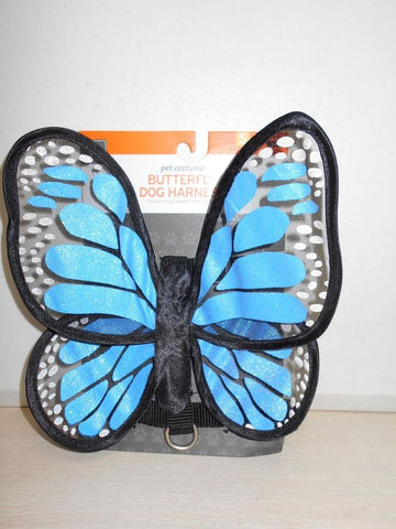 Pet Costume Blue Butterfly Wings Halloween Costume
