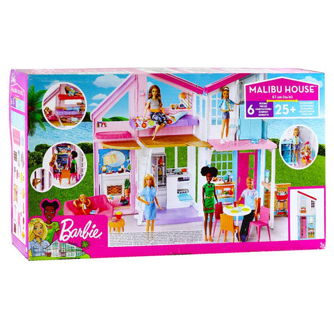 Barbie® Malibu House™ Playset (3Y+)