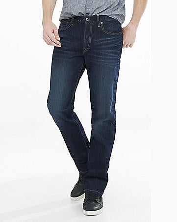 Express Men 5247 Alec Super Skinny Fit Denim Jeans-GL
