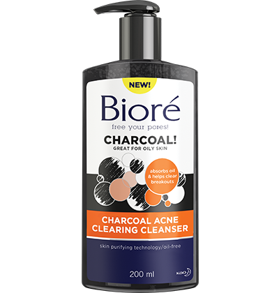 Biore  Charcoal Acne Cleanser  6.77 oz
